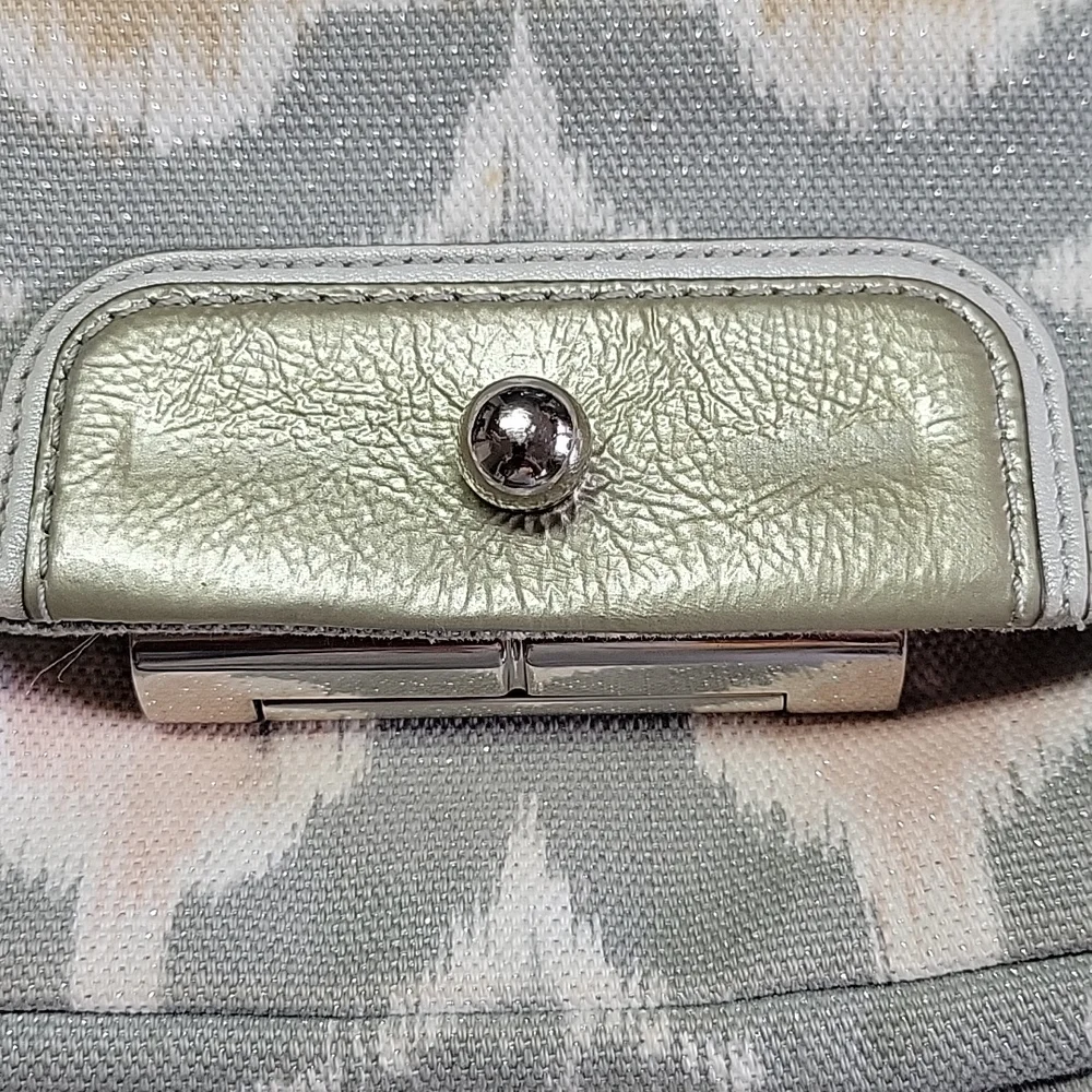 Coach Kristin Op Art Signature Hobo Crossbody Purse